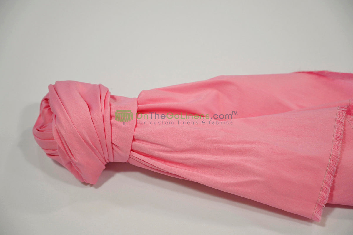 Faux Dupioni Silk Fabric | Imitation Dupioni Silk Fabric by the Yard | 54" Wide | 100% Polyester |