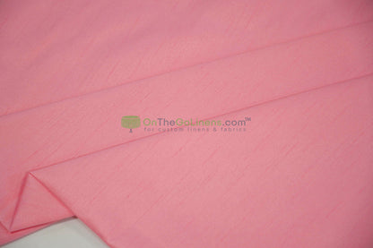 Faux Dupioni Silk Fabric | Imitation Dupioni Silk Fabric by the Yard | 54" Wide | 100% Polyester |