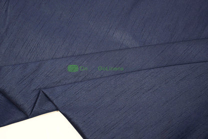 Faux Dupioni Silk Fabric | Imitation Dupioni Silk Fabric by the Yard | 54" Wide | 100% Polyester |