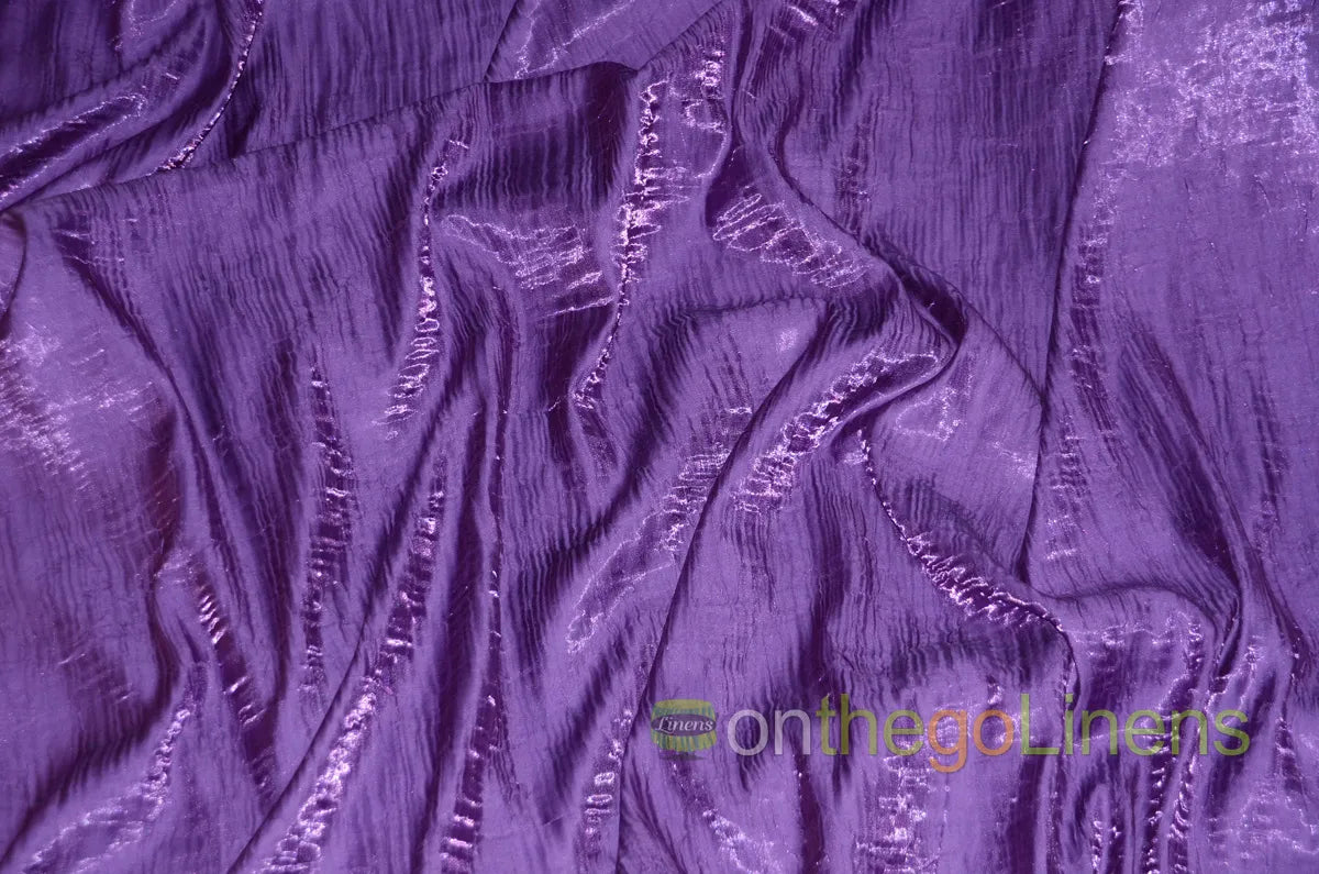 Iridescent Crush Shimmer Fabric by the Yard and Bolt | 54" wide | Galaxy Fabric |