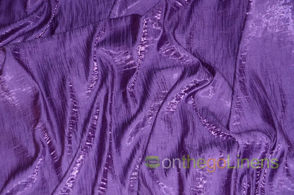 Iridescent Crush Shimmer Fabric by the Yard and Bolt | 54" wide | Galaxy Fabric |