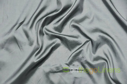 Light Silver Stretch Taffeta