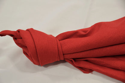 Red Rayon Linen