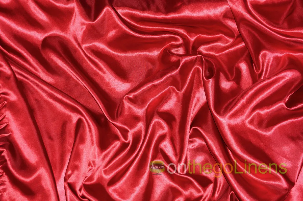 Charmeuse Satin Fabric by the Yard and Wholesale Bolt | IFR Satin Fabric | Silky Soft Satin Fabric |