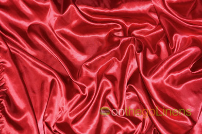 Charmeuse Satin Fabric by the Yard and Wholesale Bolt | IFR Satin Fabric | Silky Soft Satin Fabric |