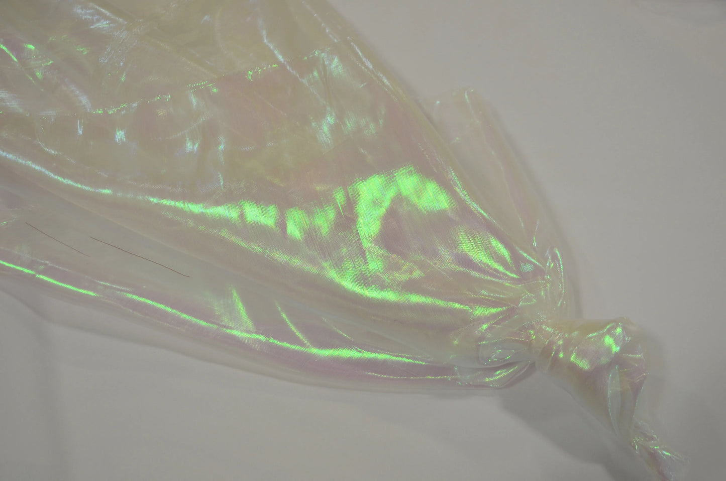 Iridescent Pearl Organza Fabric | Holographic Sheer Organza Fabric | 60" wide | Multiple Colors |