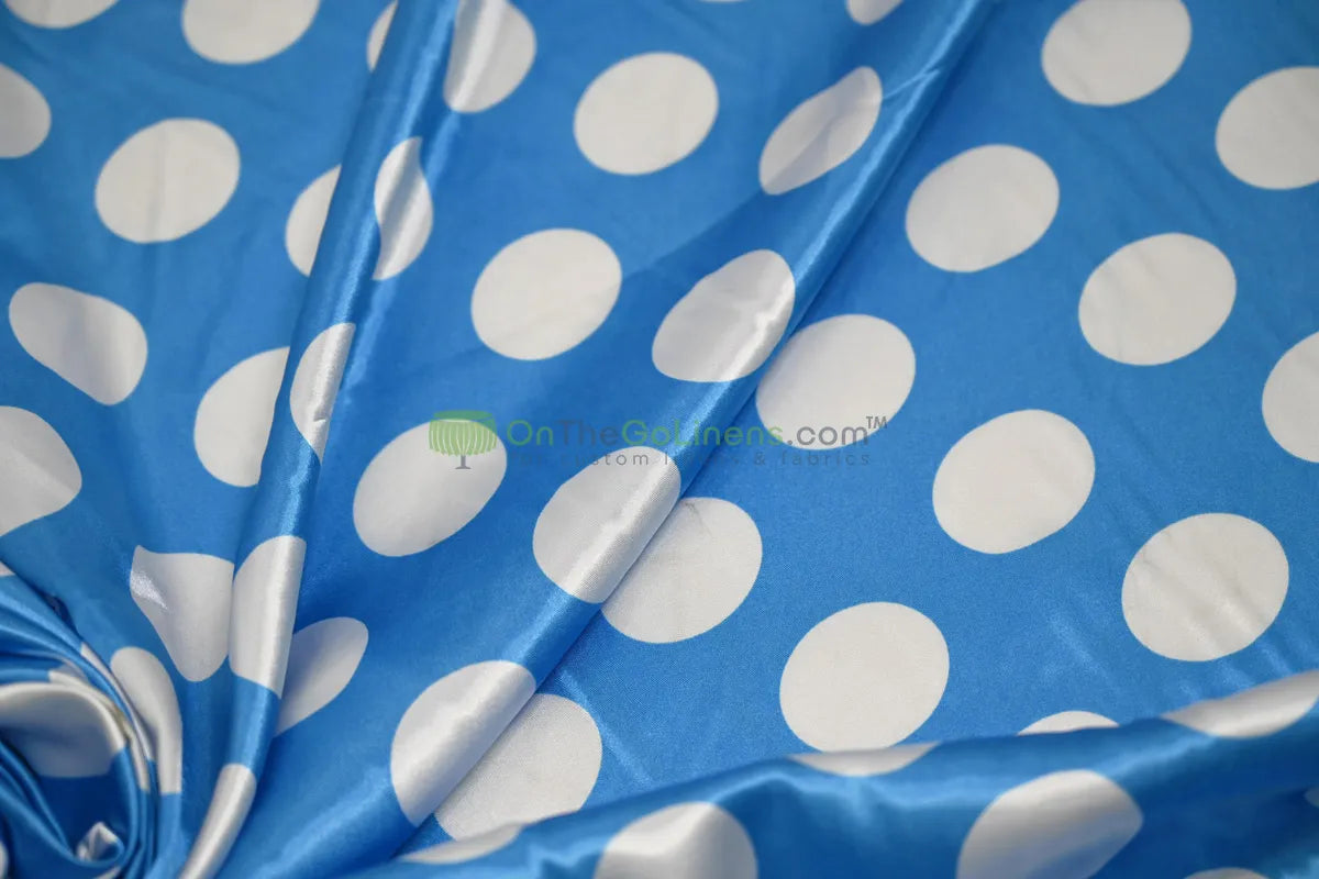 Turquoise Back White Dot