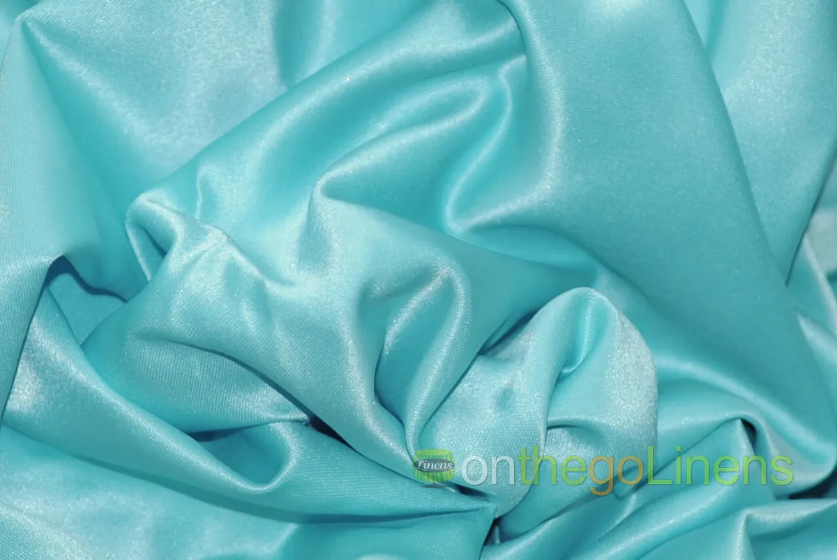 Lamour Satin Fabric by the Yard & Bolt | 100% Polyester Semi Dull Heavy Satin Fabric | 60" Wide | Multiple Colors |