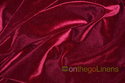 Stretch Velvet Table Linens