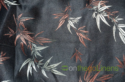 Brocade Bamboo Black