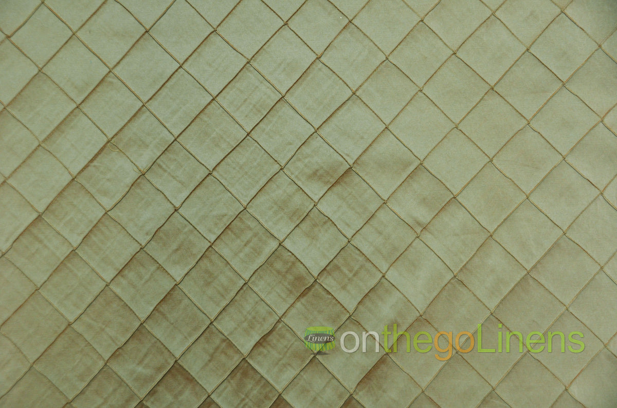 Pintuck 2x2 Fabric by the Yard | Diamond Taffeta Fabric | 52" wide | Multiple Colors |