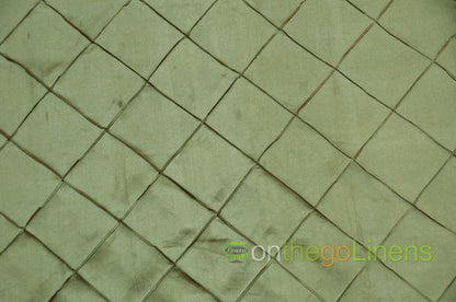 Pintuck 4x4 Fabric by the Yard | Diamond Taffeta Fabric | 52" wide | Multiple Colors |