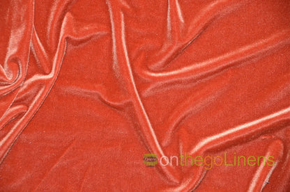 Stretch Velvet Tablecloths | Soft and Smooth Spandex Velvet Table Linens | Multiple Colors |
