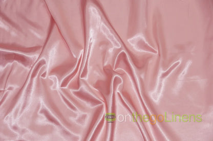 Charmeuse Satin Fabric by the Yard and Wholesale Bolt | IFR Satin Fabric | Silky Soft Satin Fabric |