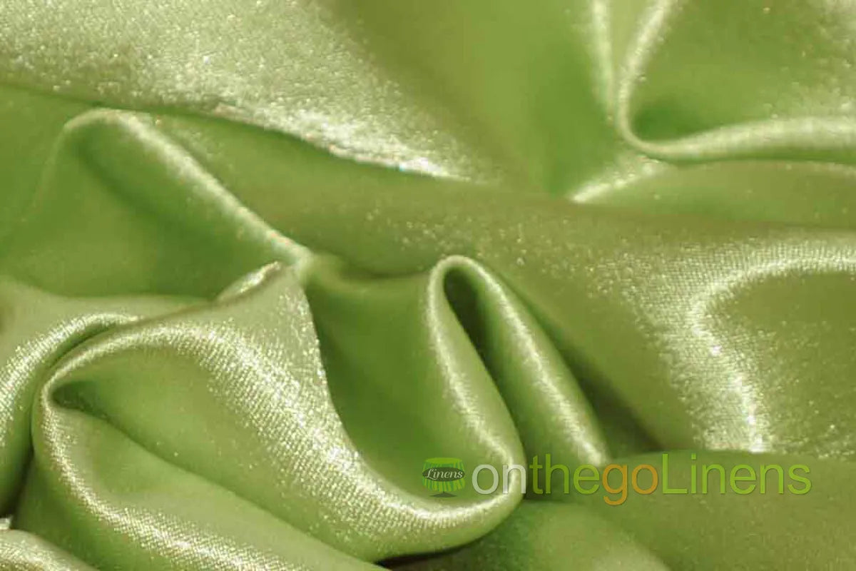 Crepe Back Satin Kiwi