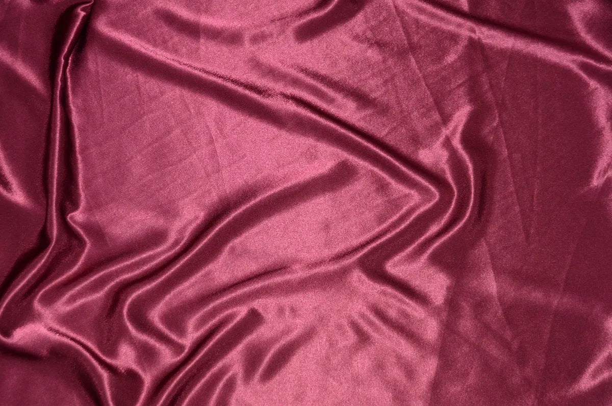 Satin Korea Burgundy