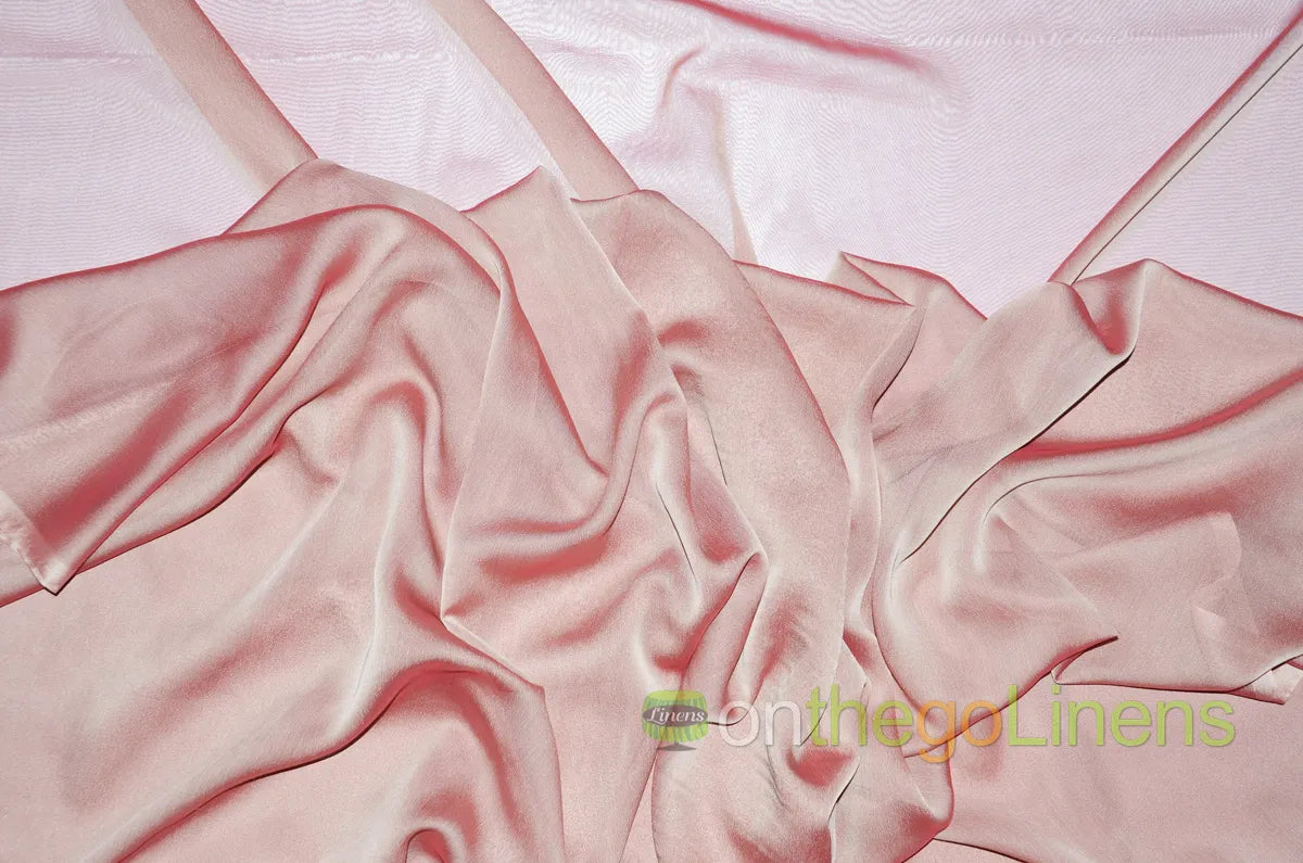 Pink Gold Two Tone Chiffon