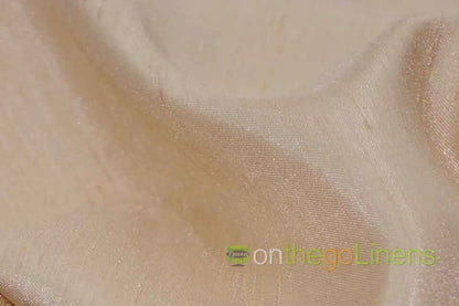 Shantung Satin Champagne