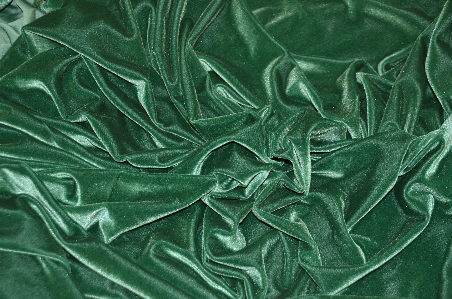 Emerald Stretch Velvet