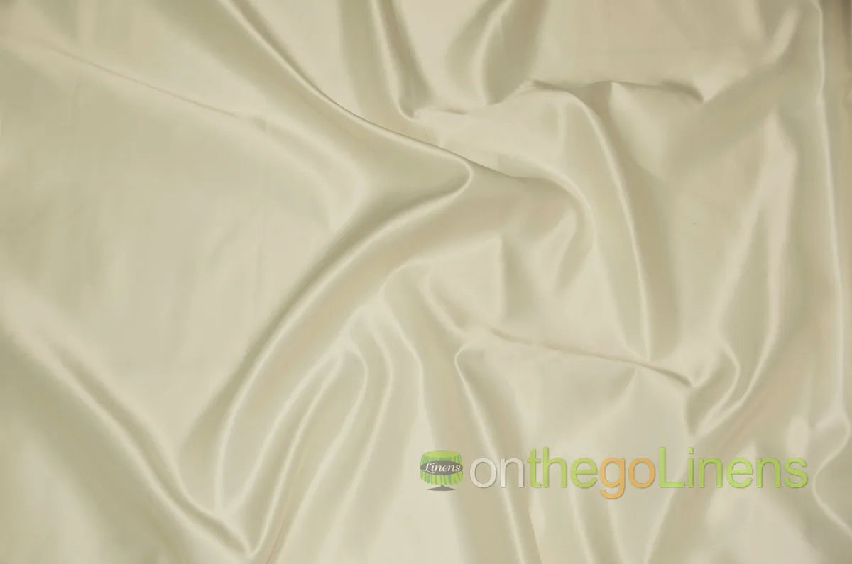 Stretch Lamour Satin Fabric by the Yard | Stretch Matte Satin | Stretch Duchess Satin Fabric for Bridal, Wedding, Costumes |