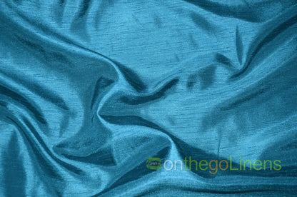 Shantung Satin Teal