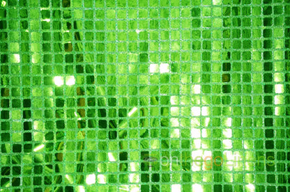 Lime Quad Sequins