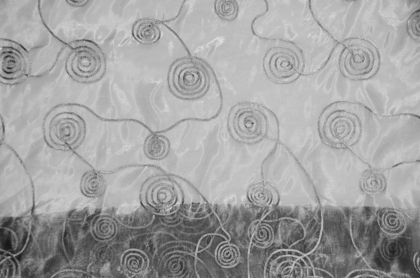 Donatello Organza Embroidery Fabric by the Yard | Multiple Colors | 54" Wide |