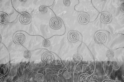 Donatello Organza Embroidery Fabric by the Yard | Multiple Colors | 54" Wide |
