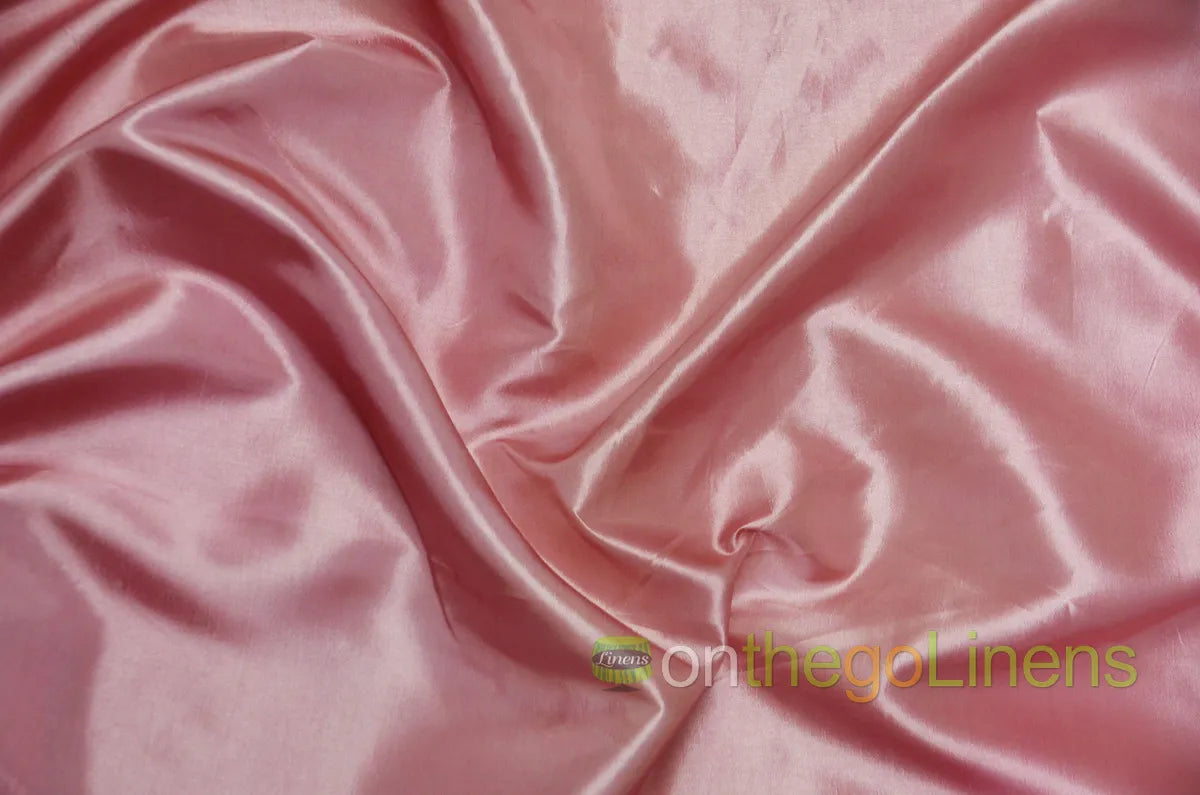 Dark Rose Solid Taffeta