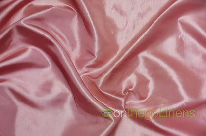 Dark Rose Solid Taffeta