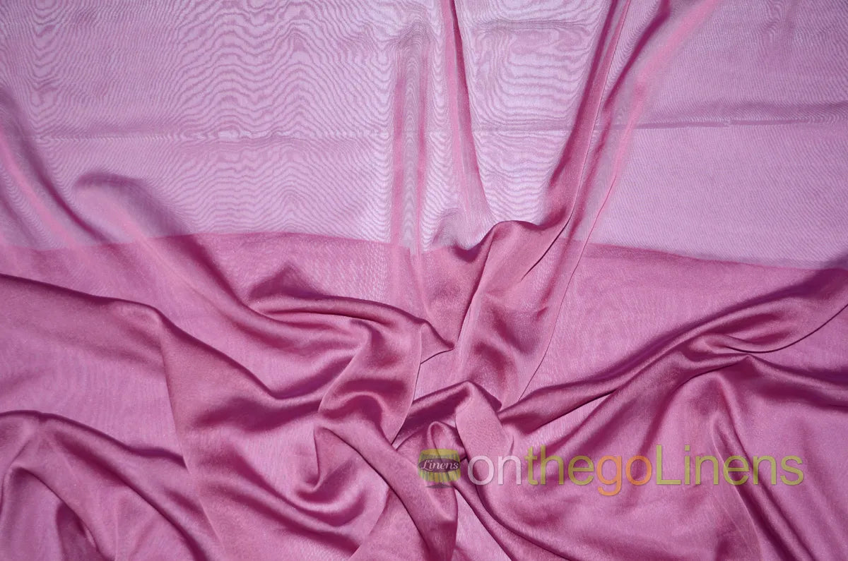 Magenta Two Tone Chiffon