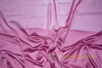 Magenta Two Tone Chiffon