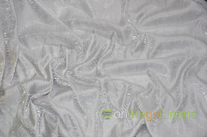 Iridescent Crush Shimmer Fabric by the Yard and Bolt | 54" wide | Galaxy Fabric |