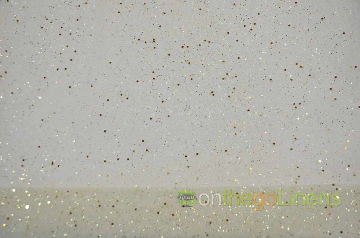 Ivory Tulle Glitter