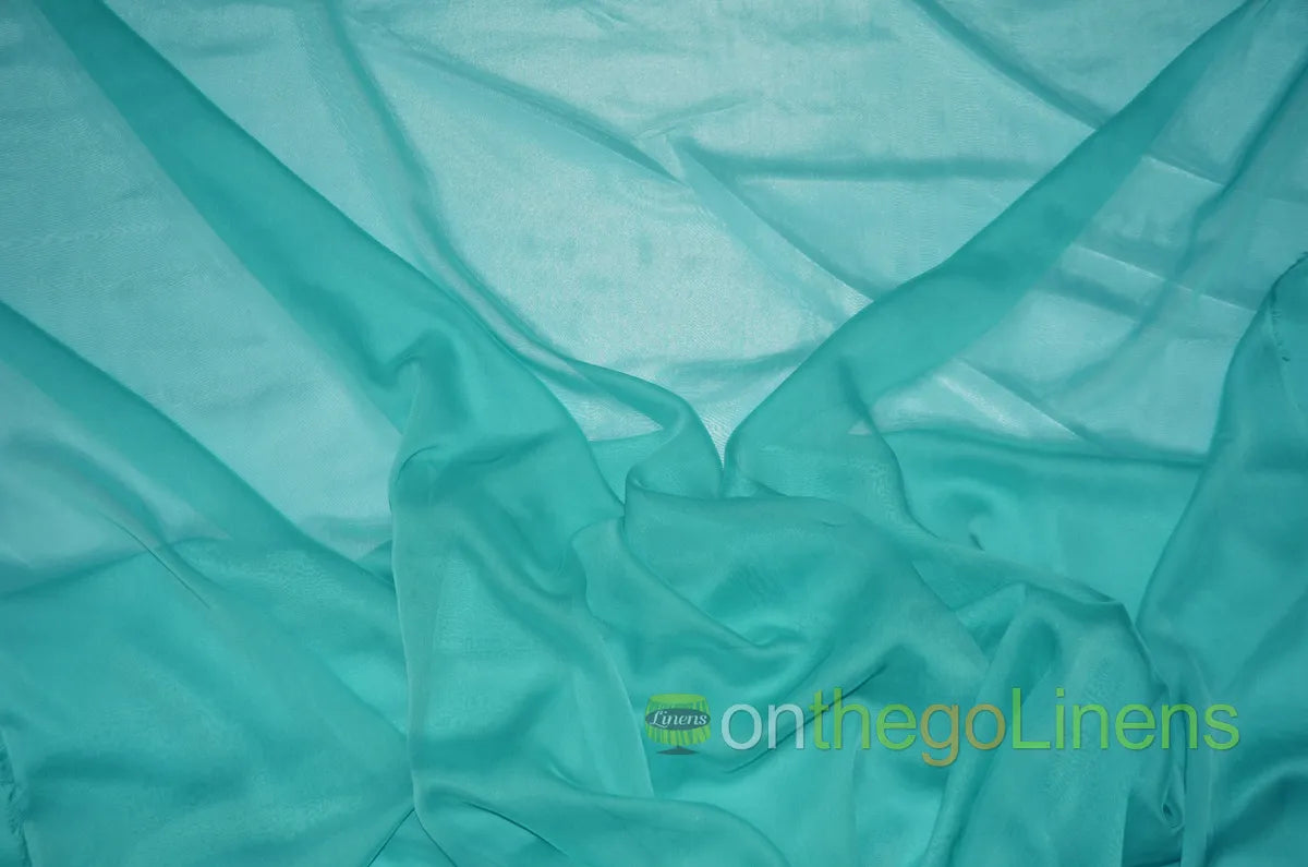 Jade Two Tone Chiffon