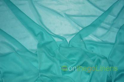 Jade Two Tone Chiffon