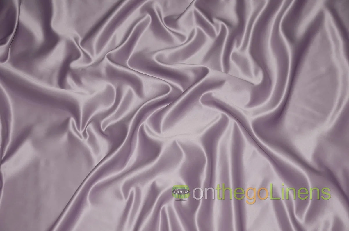Lamour Satin Fabric by the Yard & Bolt | 100% Polyester Semi Dull Heavy Satin Fabric | 60" Wide | Multiple Colors |
