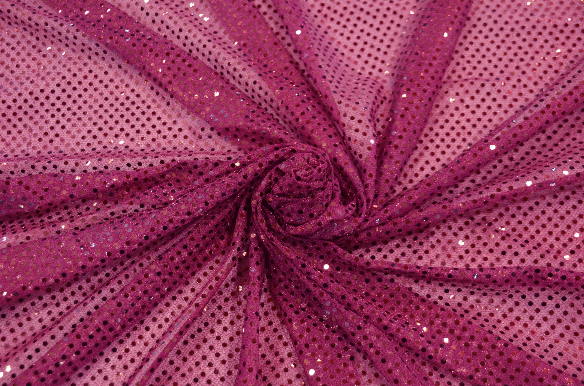 Fuchsia Confetti Dot Sequins