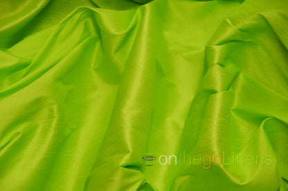 Faux Dupioni Silk Fabric | Imitation Dupioni Silk Fabric by the Yard | 54" Wide | 100% Polyester |