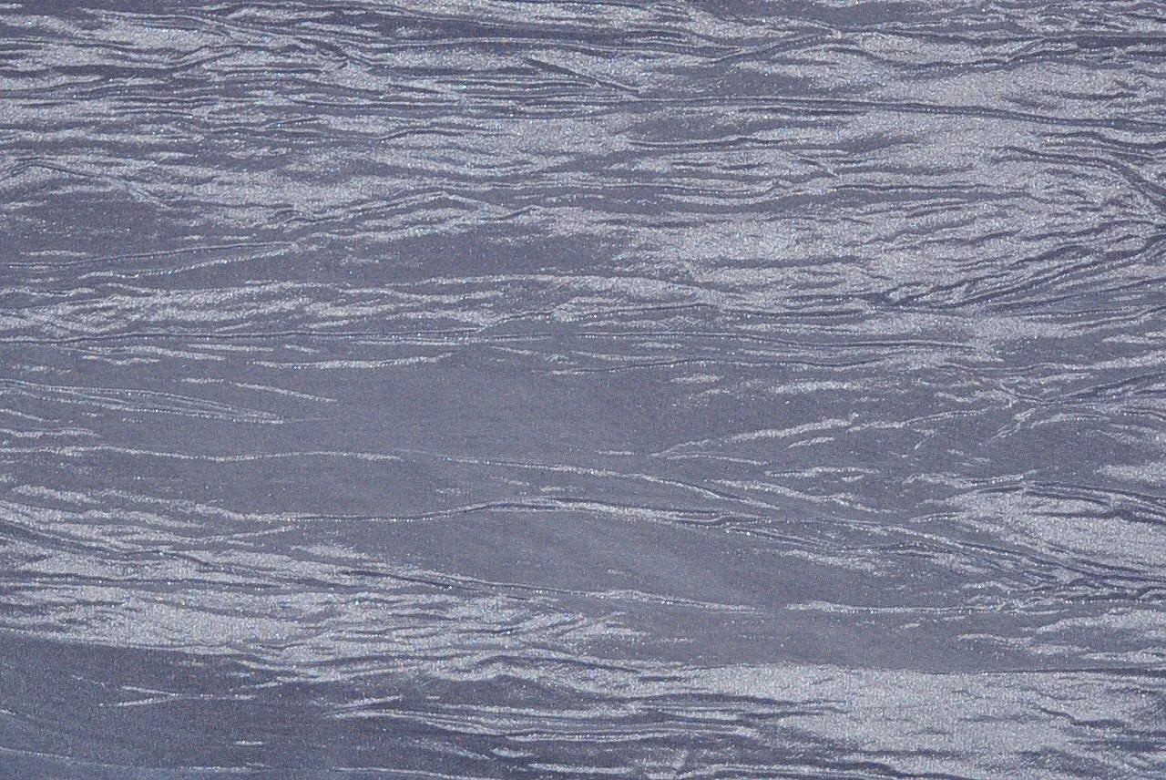 Crease Taffeta Silver