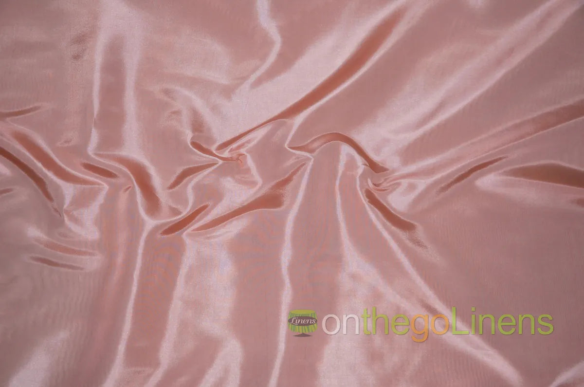 Blush Pink Solid Taffeta