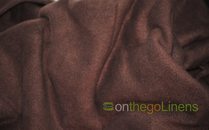 Anti Pill Polar Fleece Brown