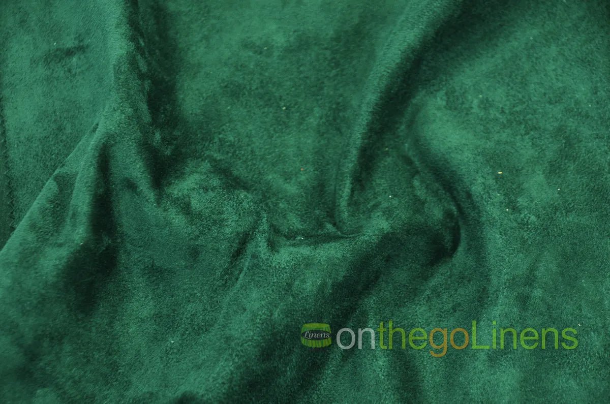 Micro Suede Table Linens | Faux Suede Tablecloths | Multiple Colors |