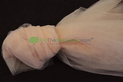 Bridal Tulle Light Peach