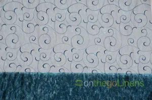 Swirl Organza Fabrics