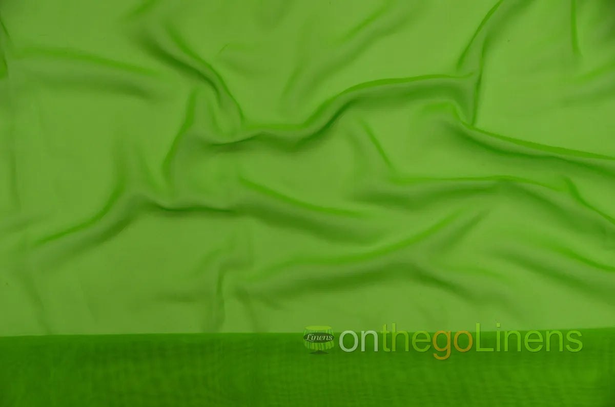 Lime Chiffon 60 Wide
