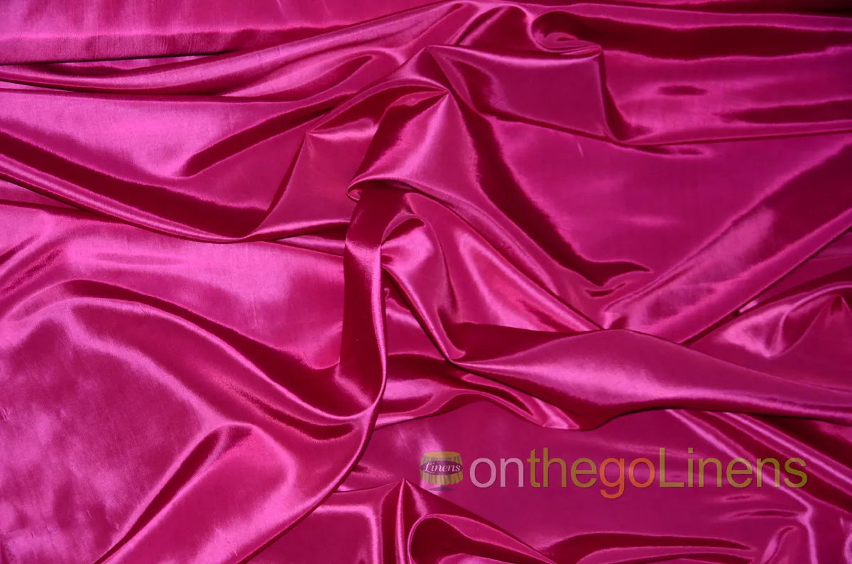 Fuchsia Solid Taffeta