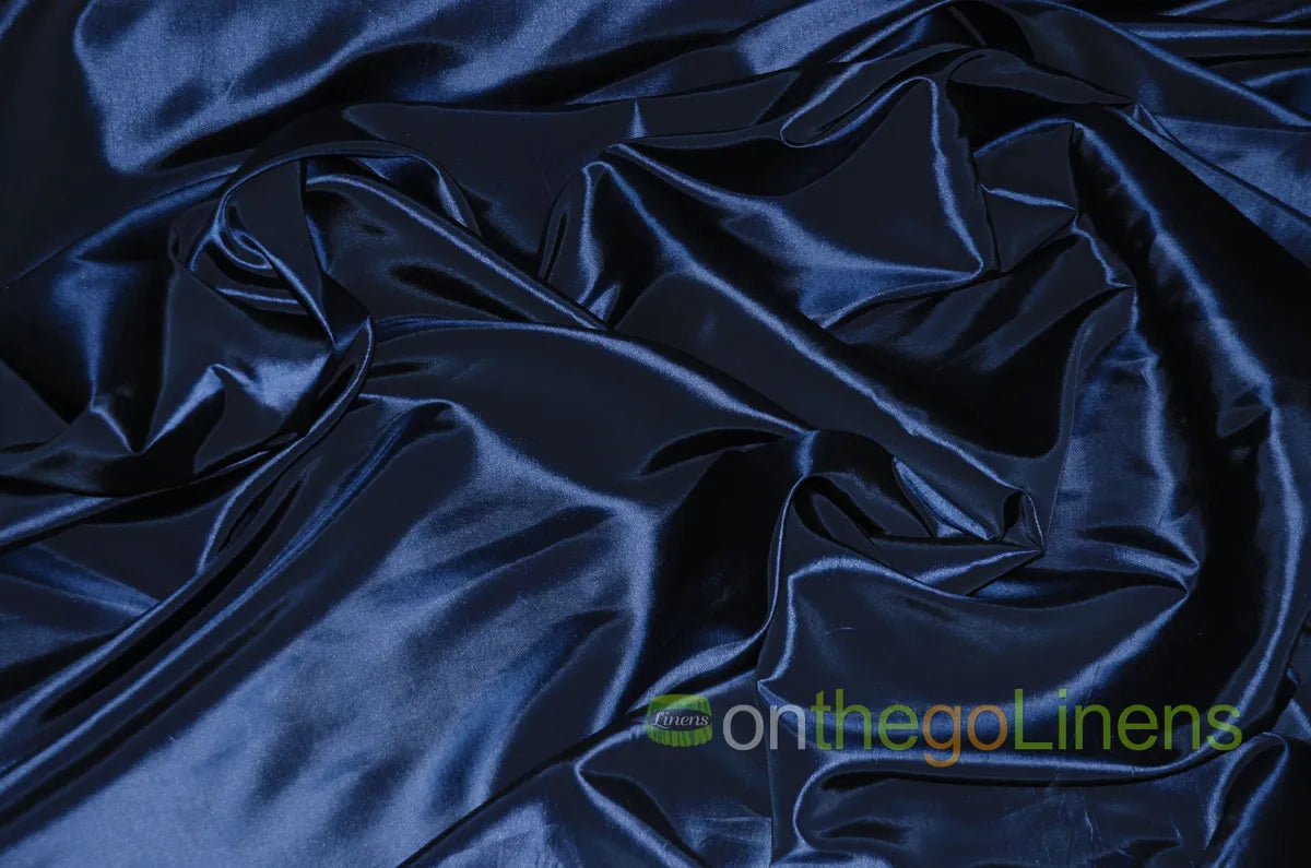 Taffeta Fabric by the Yard | Non Stretch Taffeta | 60" Wide | 75 Colors Available | Wholesale Bolt Available |
