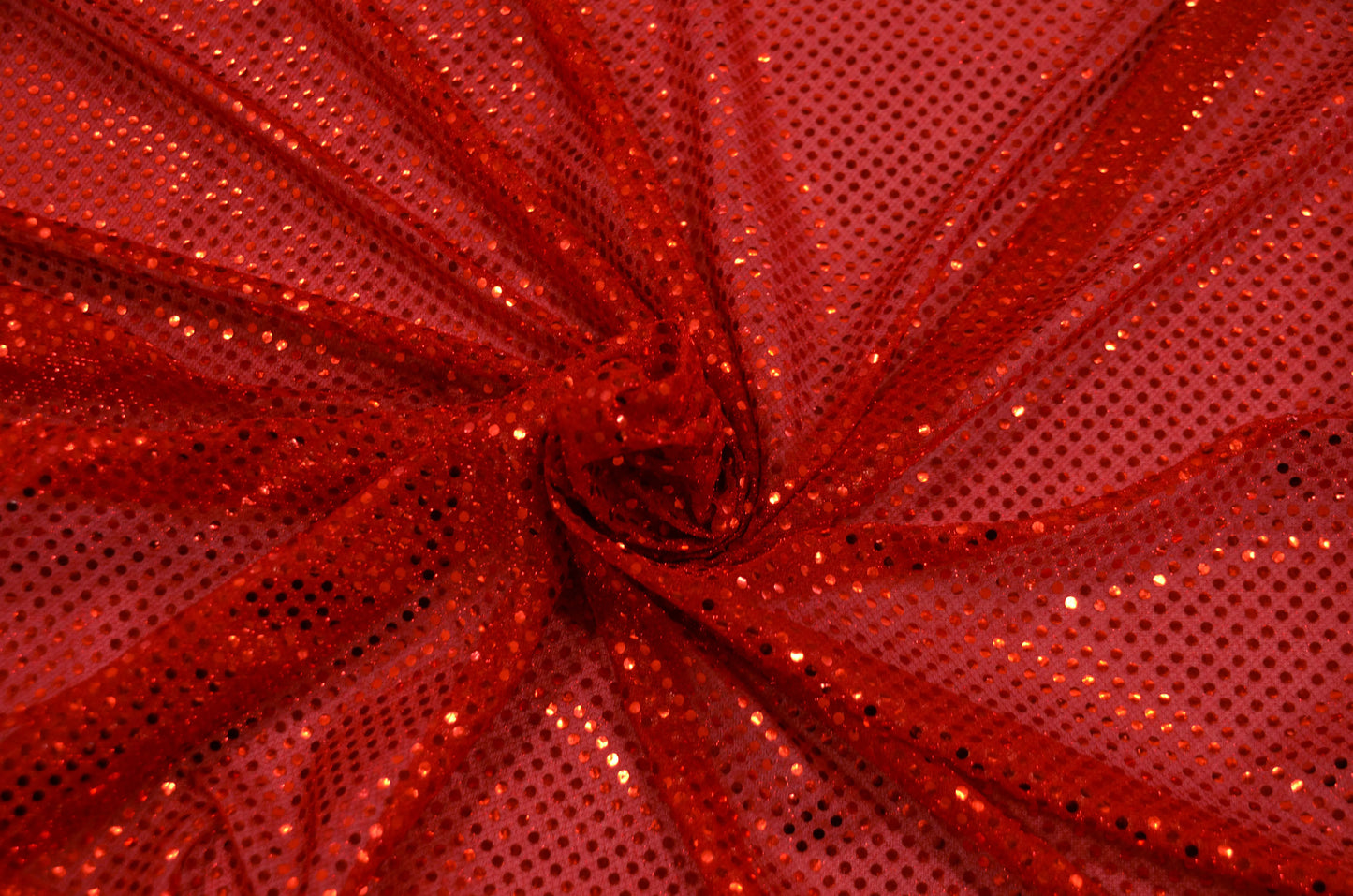 Red Confetti Dot Sequins