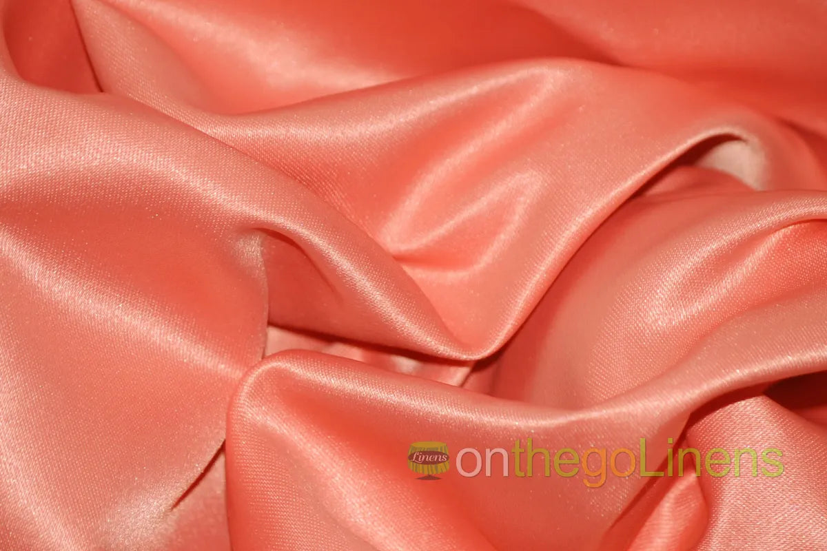Coral LAmour Satin